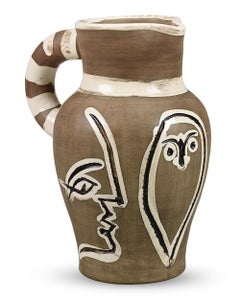 Pablo Picasso Ceramic Pitcher