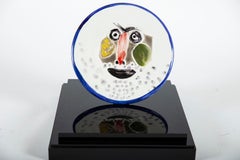 Pablo Picasso Ceramic Plate A.R. 496 Face No. 203