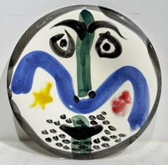 Pablo Picasso "Face Plate No. 130"