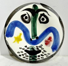Pablo Picasso "Face Plate No. 130"