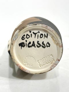 PABLO PICASSO "Face" Turned Pitcher