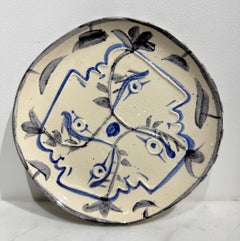 Assiette "Quatre Profils Enlacés" de Pablo Picasso
