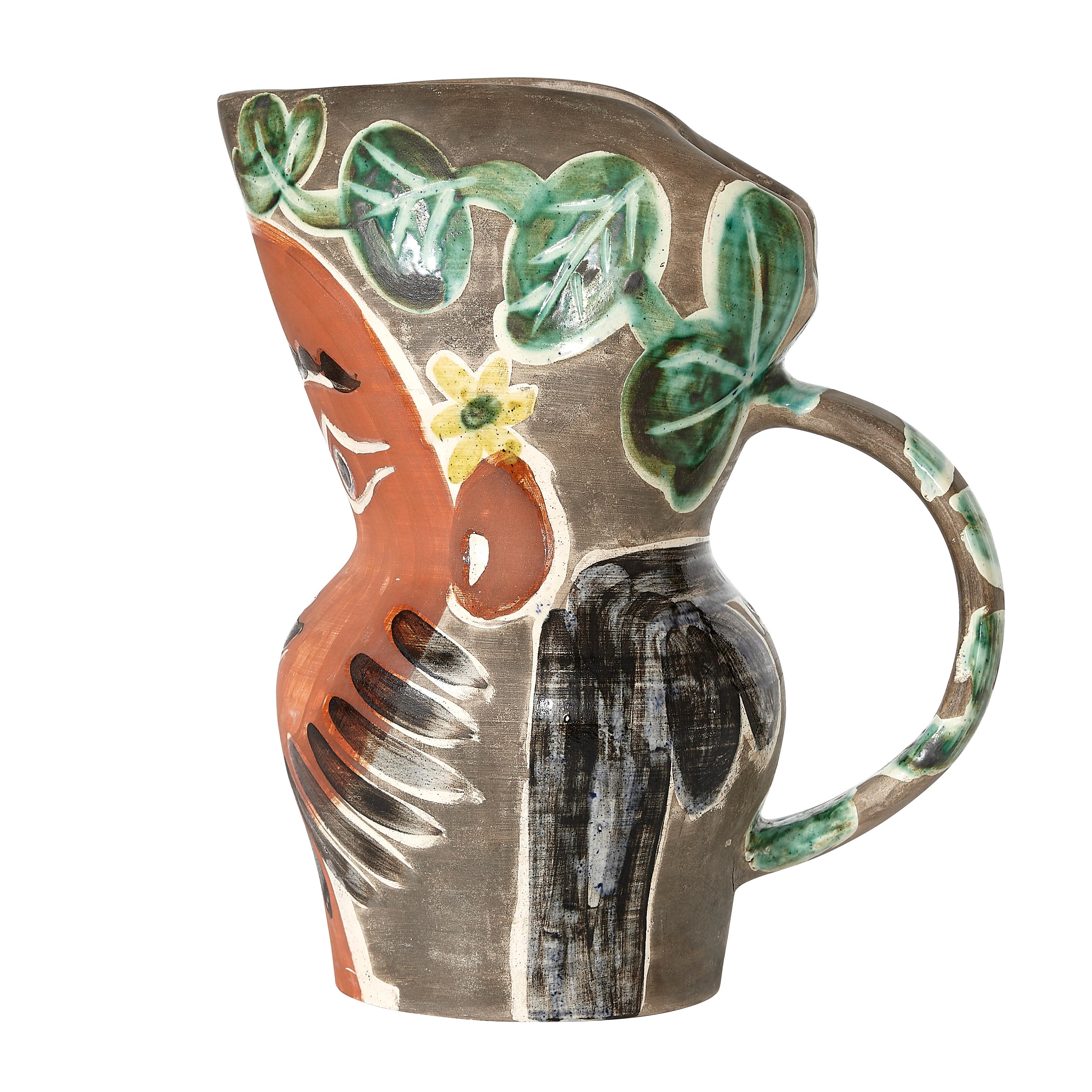 Pablo Picasso 'Le barbu' (A. R. 217) Jarra Hombre Barbudo en venta 4