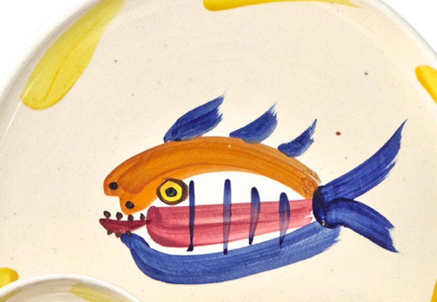Pablo Picasso Pablo Picasso Madoura Ceramic Dish Set Service Poisson Ramie 3 28 For Sale At 1stdibs