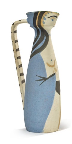 Pablo Picasso Madoura Ceramic Pitcher, 'Femme', Ramié 297