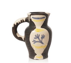 Pablo Picasso Madoura Ceramic Pitcher - 'Pichet au vase,' Ramié 226
