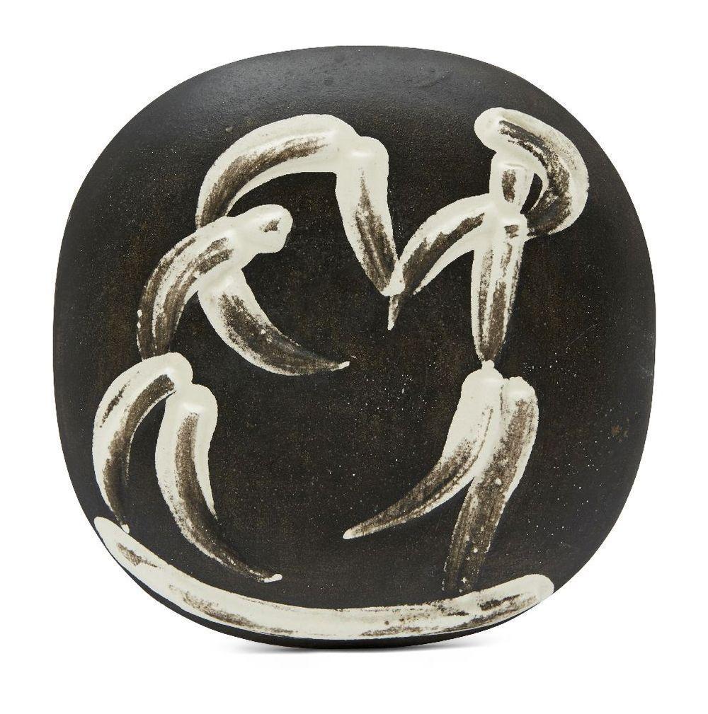 Pablo Picasso Madoura Ceramic Plate 'Danseurs' Ramié 388