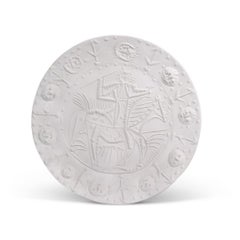 Pablo Picasso Madoura Ceramic Plate 'Faune Cavalier' Ramié 336