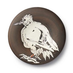 Pablo Picasso Madoura Ceramic Plate 'Oiseau No. 76,' Ramié 481