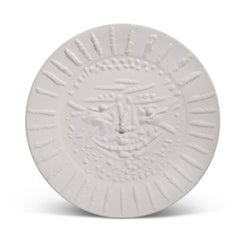 Pablo Picasso Madoura Ceramic Plate 'Visage tourmenté' Ramié 358
