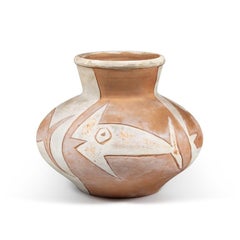 Pablo Picasso Madoura Ceramic Vase 'Poissons' Ramié 113