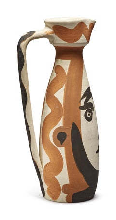 Pablo Picasso Madoura Ceramic Vase 'Visage' Ramié 288