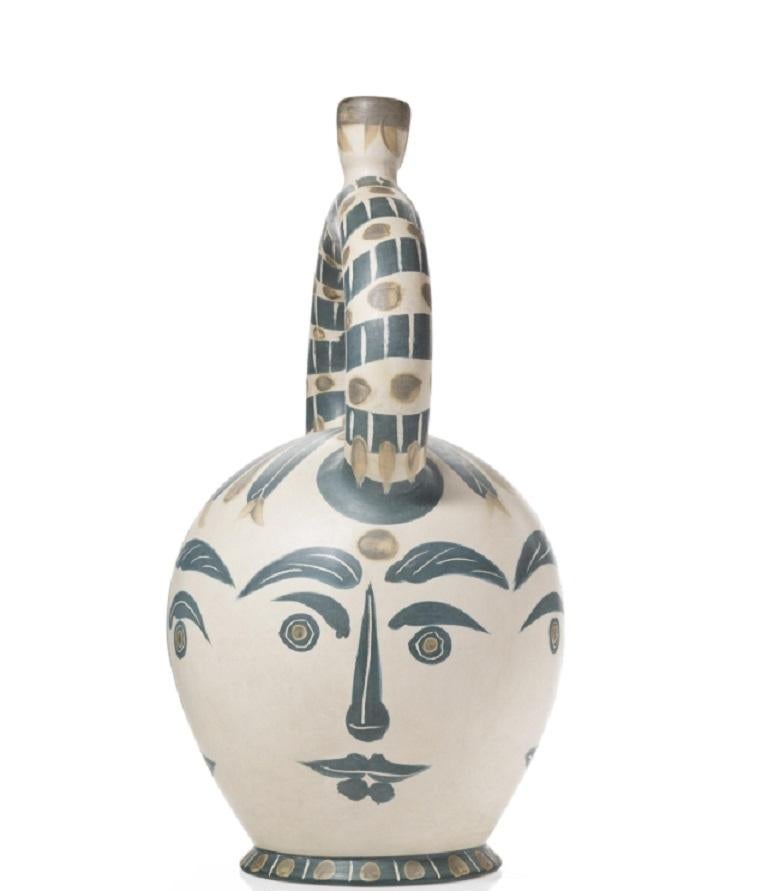 Pablo Picasso - Pablo Picasso Madoura Ceramic Vessel 'Vase aztèque aux  quatre visage' Ramié 402 For Sale at 1stDibs