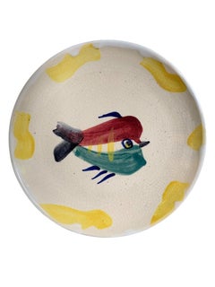 Pablo Picasso, Service Poisson (Ramié, 26), Ceramica originale, firmato, 1947