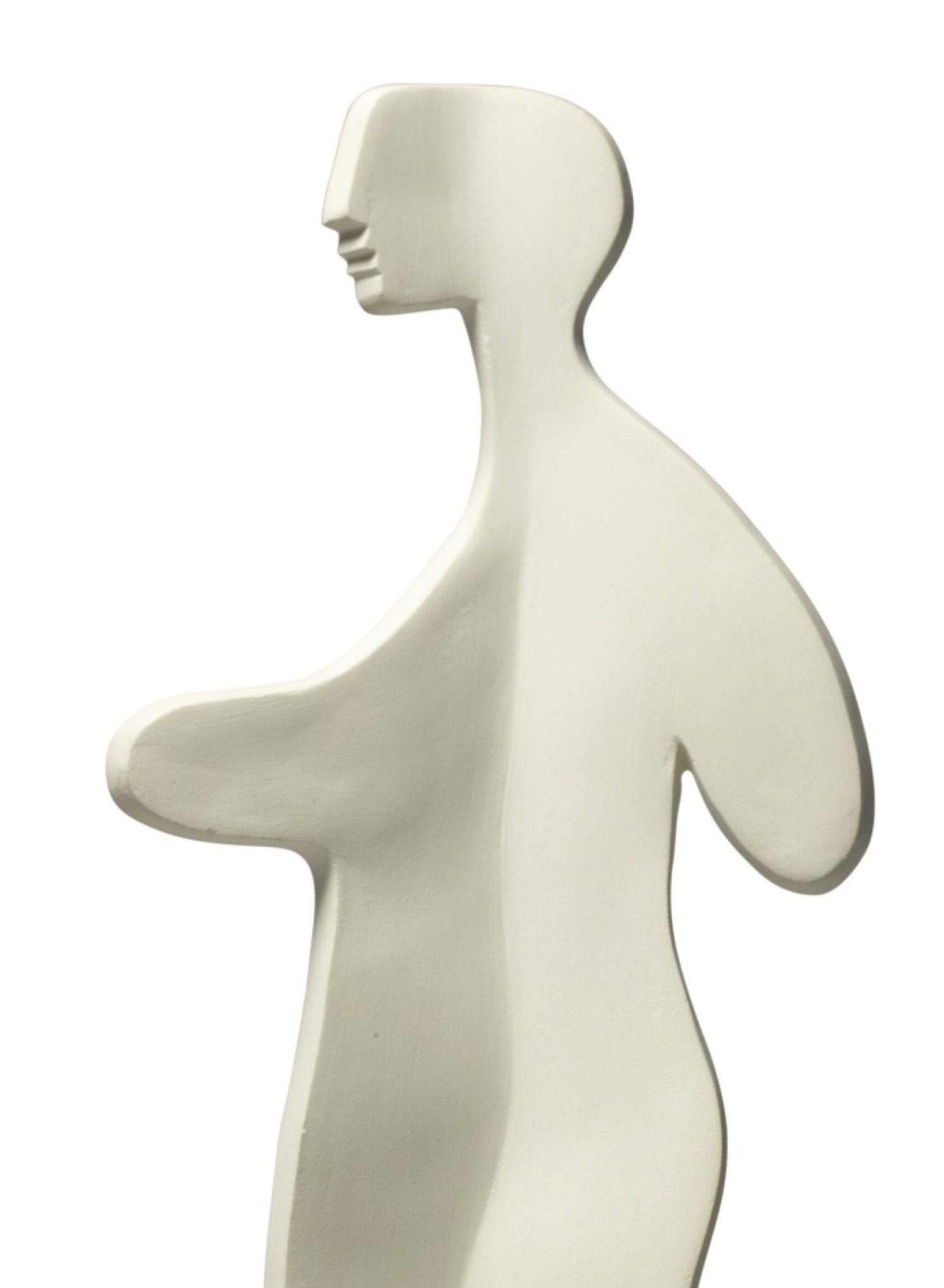 Petite tête, profil gauche (Kleiner Kopf, linkes Profil), A.R. 535 – Sculpture von Pablo Picasso