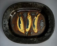Picasso Ceramic, Trois sardines (A.R. 34)