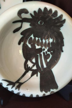 Picasso Madoura Ceramic A.R. 172 Bird With Worm 
