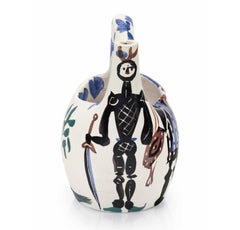 Picasso Madoura Ceramic Pitcher "Cavalier et cheval"  Ramié 138
