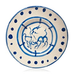 Pablo Picasso Madoura Ceramic Plate 'La pique' Ramié 103