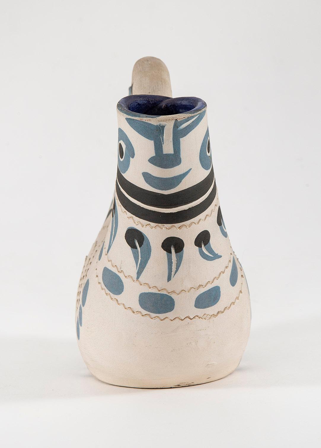 Pichet Espagnol, Picasso, 1950's, Pitcher, Ceramic, Earthenware, Multiple - Sculpture by Pablo Picasso