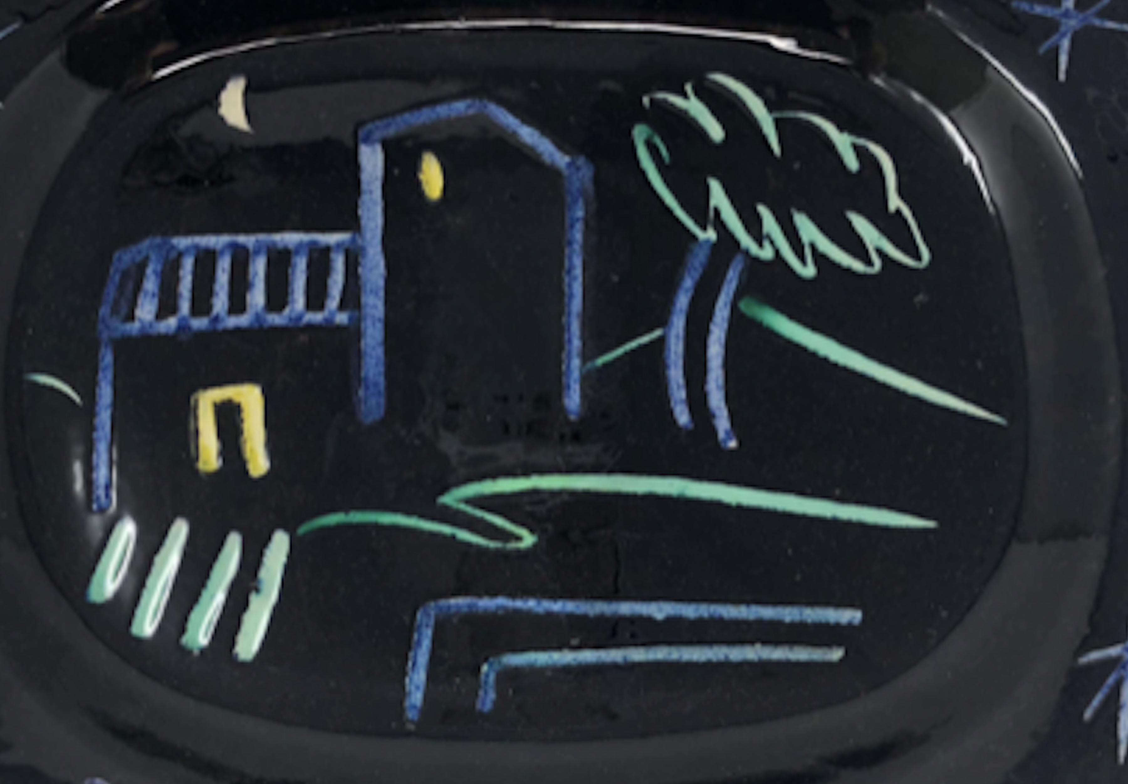 Ramie 204 Picasso Madoura Ceramic - Print by Pablo Picasso
