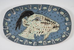 Tête de chèvre de profil (A.R. 145), Pablo Picasso, Design, Ceramic, Madoura