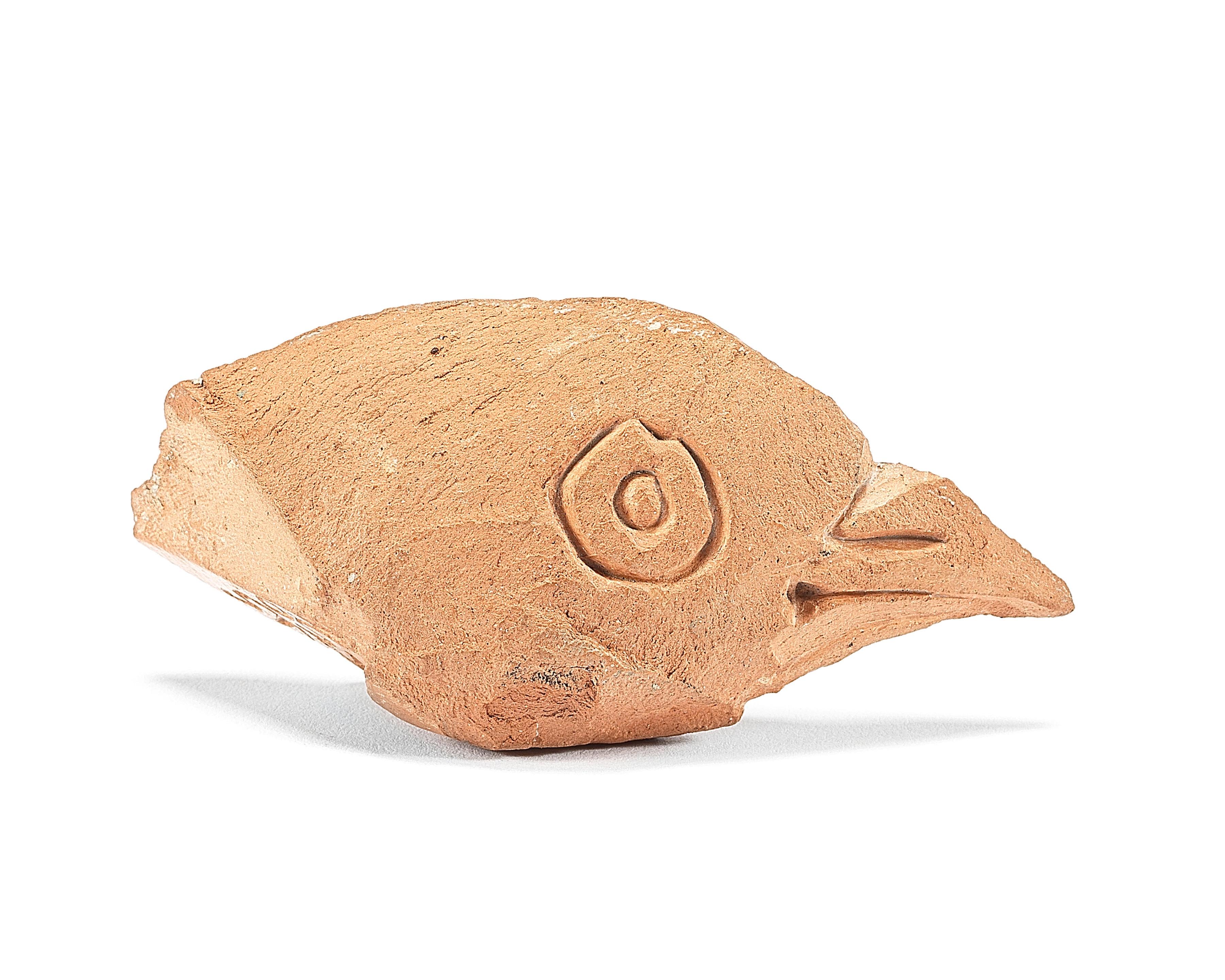 Tête d'oiseau, Pablo Picasso, Unique work, Terracotta, 1950's, Sculpture, Bird

1950
Unique work
Terracotta
H. 9 cm
Located and dated underside : Vallauris Juillet 50
Authentification has been confirmed by Claude Ruiz-Picasso.

Provenance :