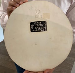 Tête, Pablo Picasso, 1950's, Terracotta, Earthenware, Sculpture, Ceramic, Design