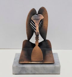 The Lady maquette, replica of Chicago Picasso sculpture, American Bridge Company