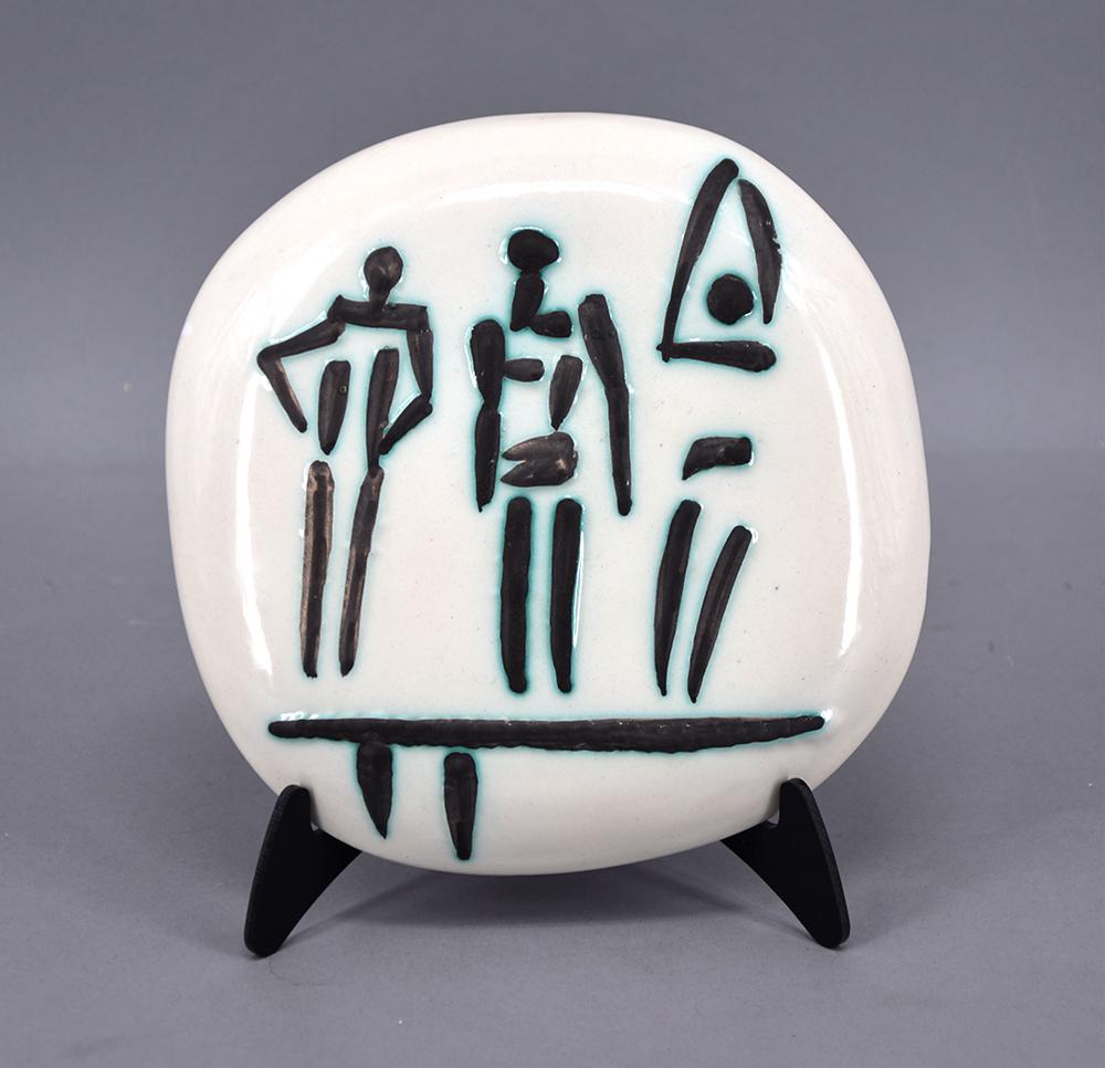 Trois Personnages sur Tremplin (Tres personajes sobre un trampolín), A.R. 375