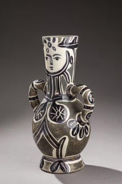 Vase à deux anses (A.R. 213), Pablo Picasso, Design, Céramique, Madoura
