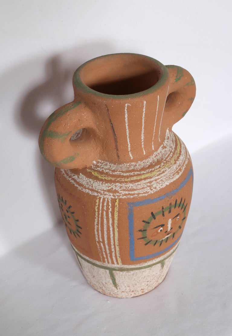 Vase avec Decoration Pastel (Vase with Pastel Decorations), by Pablo Picasso For Sale 5