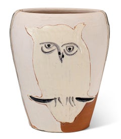 Visage et Hibou (Face and Owl), 1958