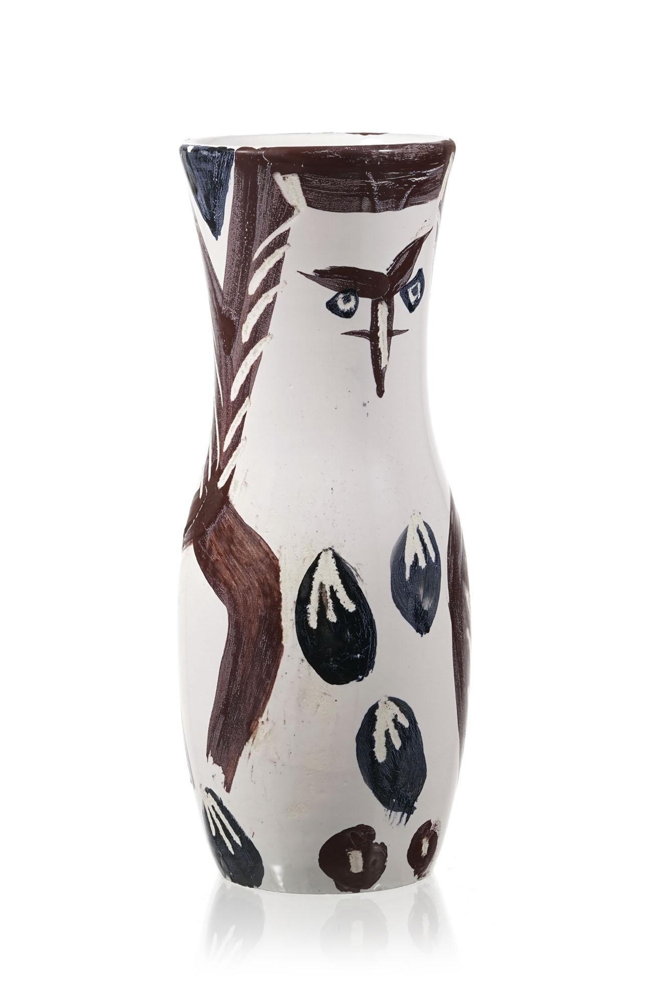 pablo picasso owl vase