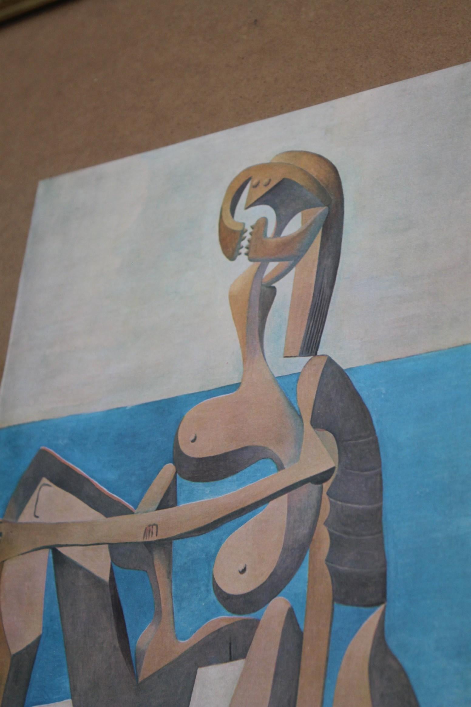 Pablo Picasso
Bagnante seduto
1930

Stampa autorizzata
1969 
Albert Skira
Stampa 9,5