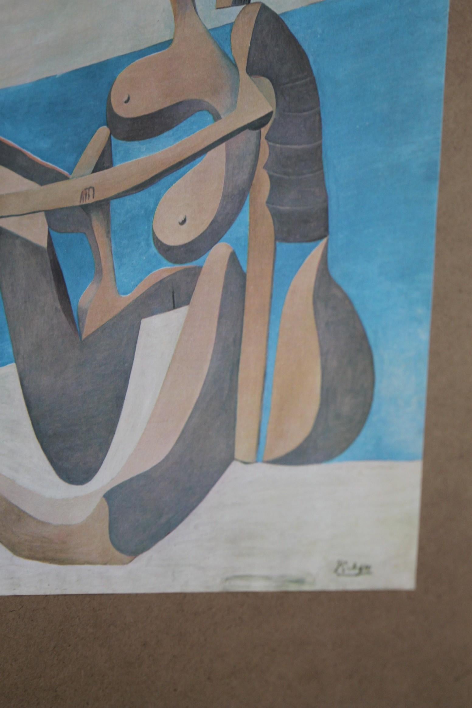 litografia picasso originale