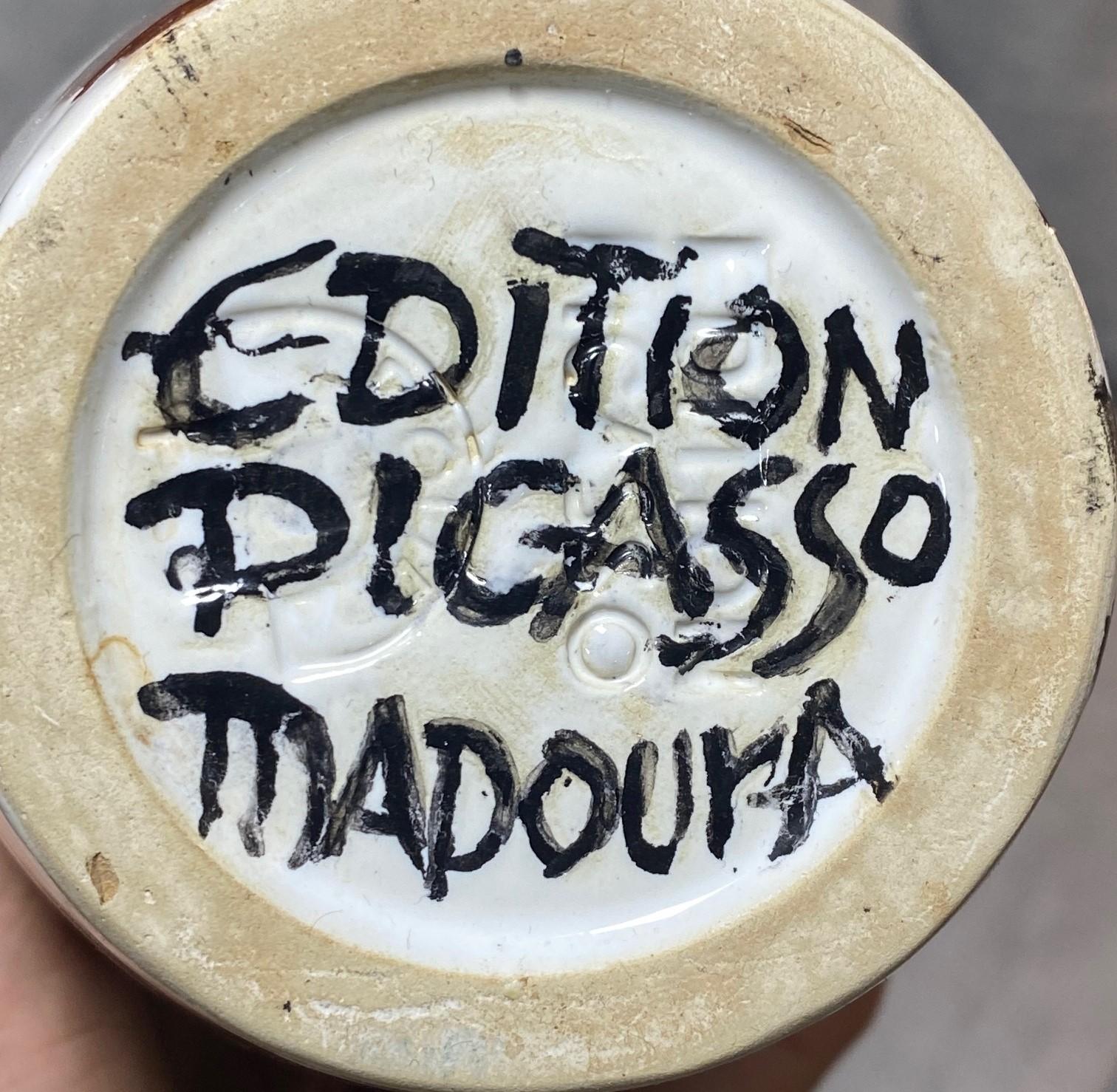 Pablo Picasso Signierte limitierte Madoura-Keramik Chouetton Eule-Vase A.R. 135, signiert, 1952 im Angebot 11