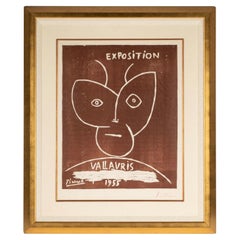Pablo Picasso Signed Lithograph: Vallauris