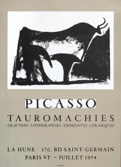 Pablo Picasso, ‘Tauromachies' at La Hune, 1954