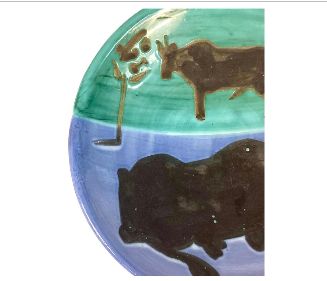 This Picasso ceramic plate, 