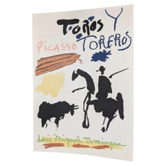 Pablo Picasso Toros y Toreros 1961, impression offset sur Arches Vellum, France 1996