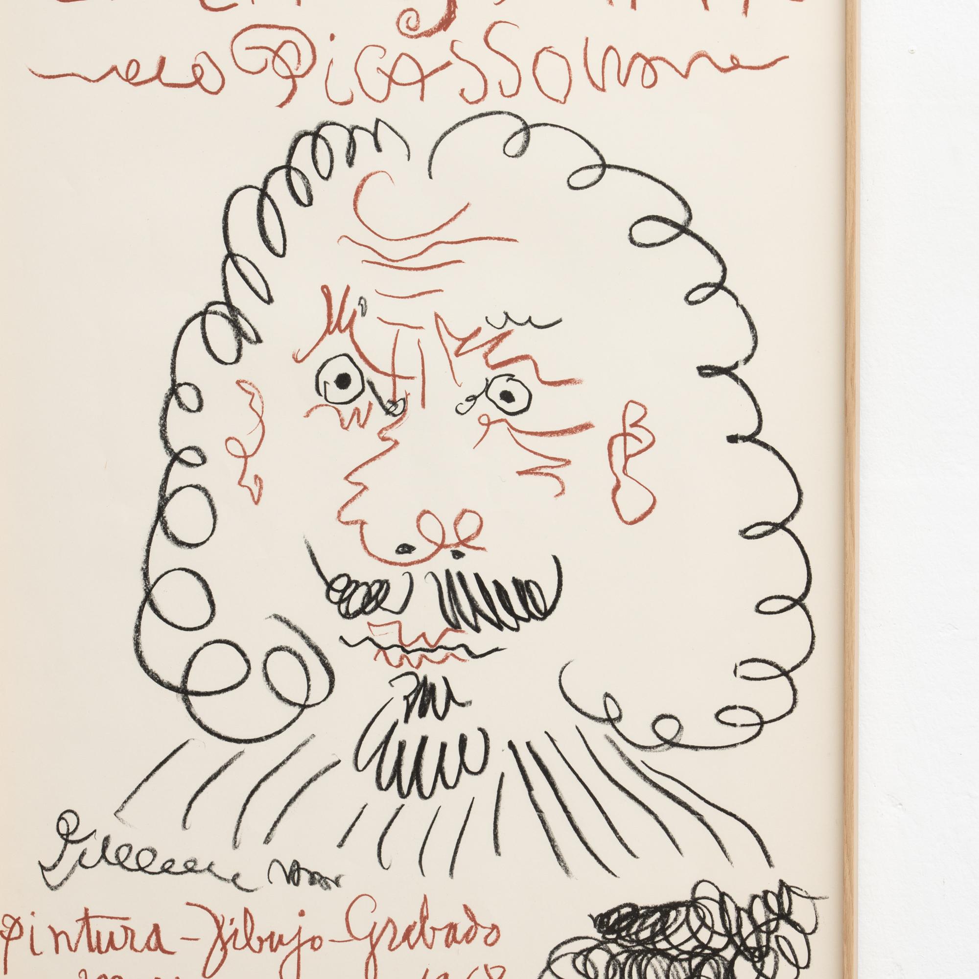 Poster d'epoca di Pablo Picasso, 1968 in vendita 6