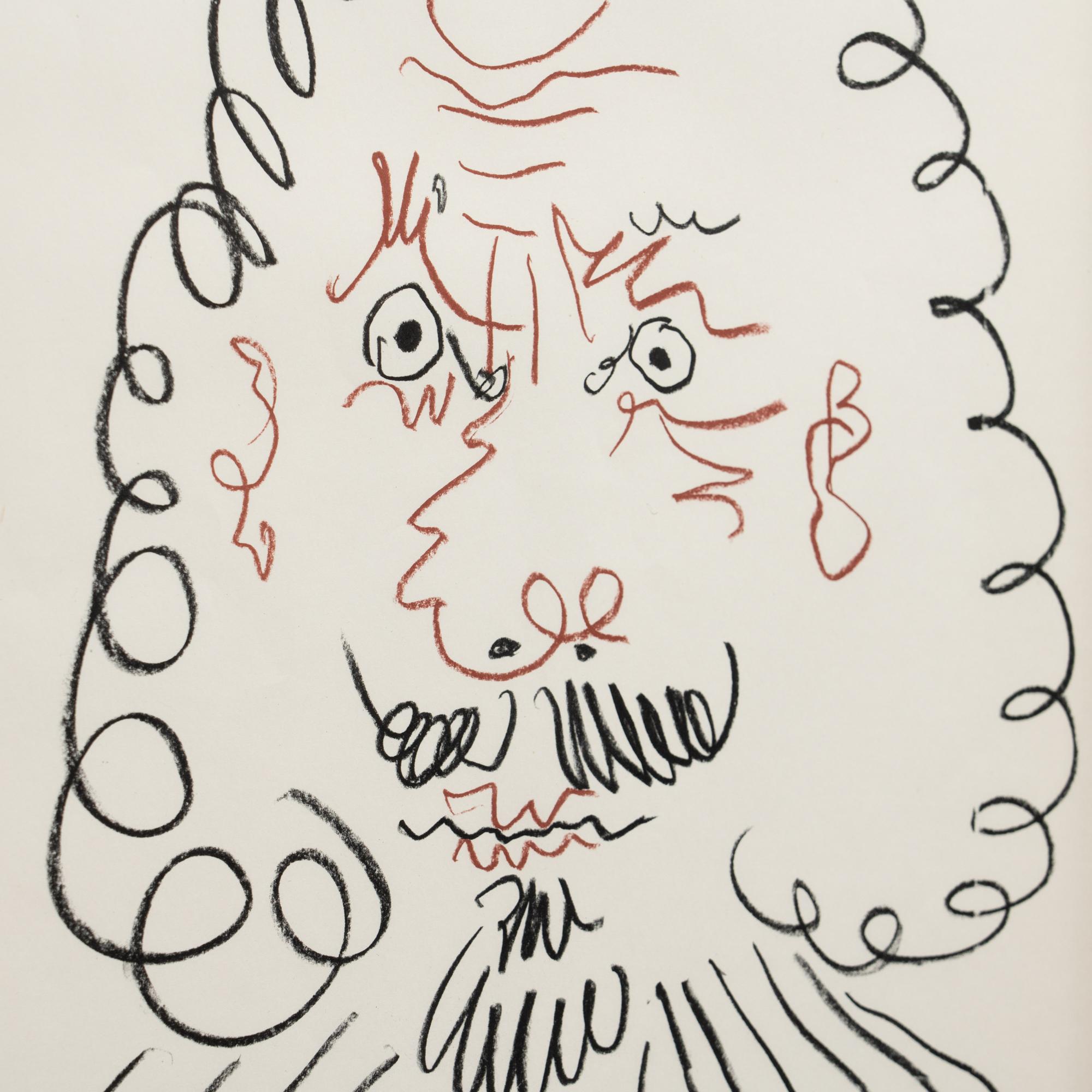 Vintage-Ausstellungsplakat von Pablo Picasso, 1968 im Zustand „Gut“ im Angebot in Barcelona, Barcelona