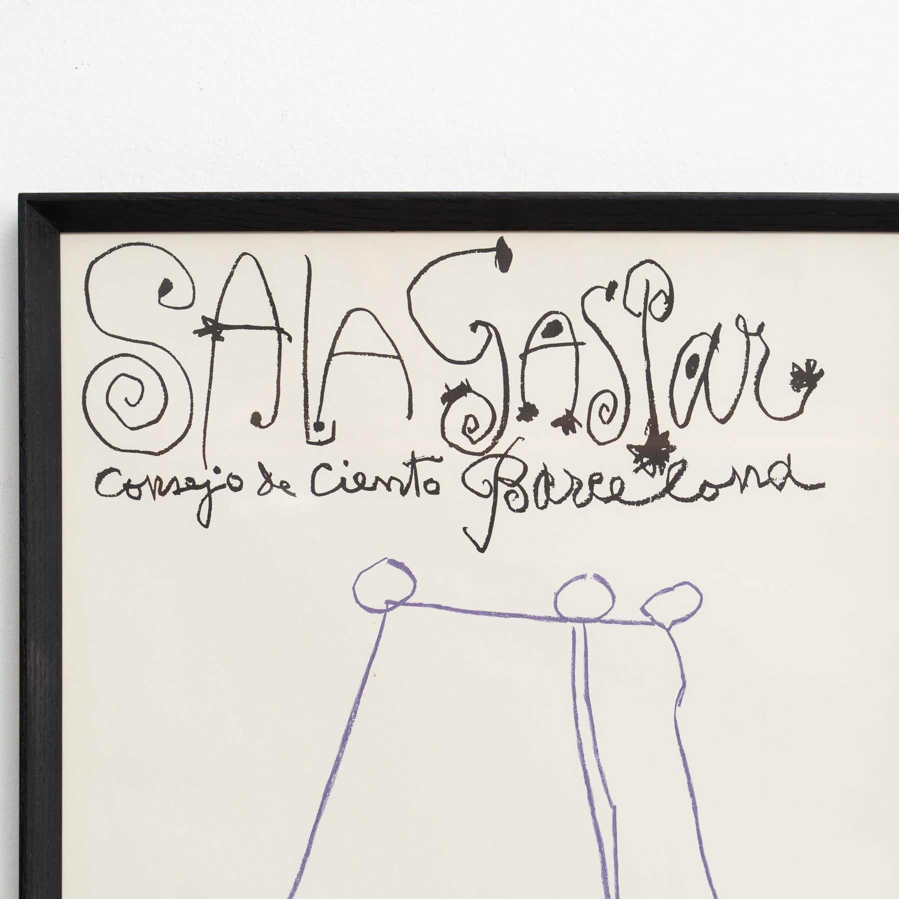 Pablo Picasso Cartel vintage de exposición, 1971 finales del siglo XX en venta