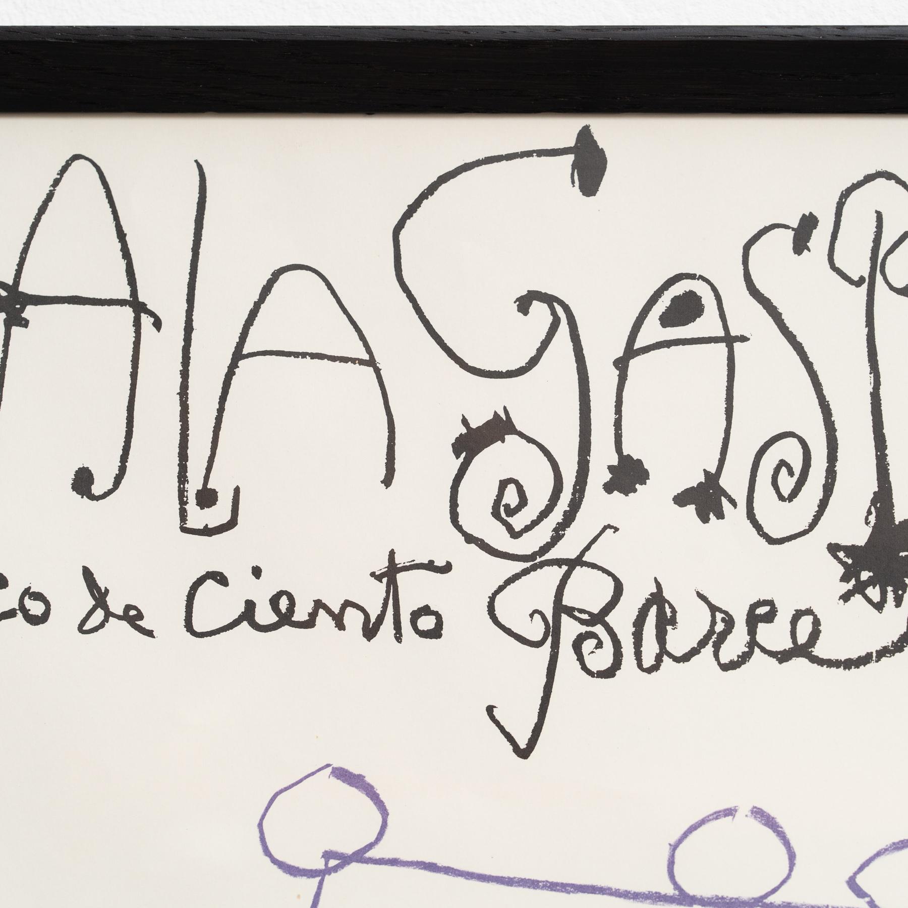 Pablo Picasso Cartel vintage de exposición, 1971 en venta 2