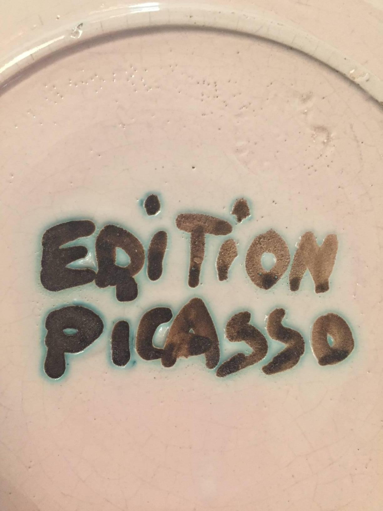 Pablo Picasso Madoura, Picador, 1952, Stamped 3