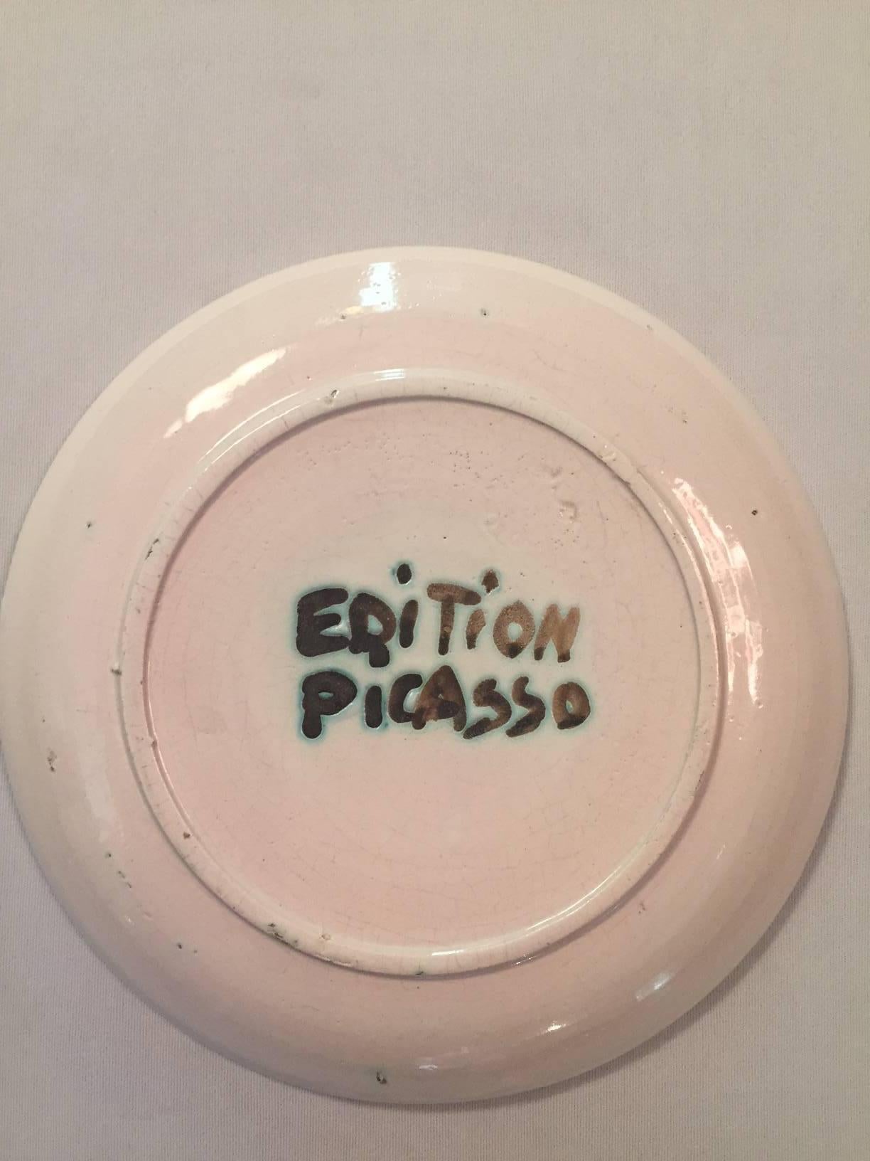 Pablo Picasso Madoura, Picador, 1952, Stamped 2