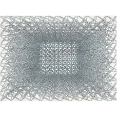 Pablo Siquier - Limited Edition Artist Hand-knotted Wool and Silk Rug  6’x4’