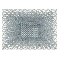 Pablo Siquier - Limited Edition Artist Hand-knotted Wool and Silk Rug  7.5’x5'