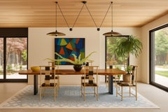 Pablo Siquier - Ltd. Ed. Tappeto Artist annodato a mano in lana e seta 11,7' x 8,6'